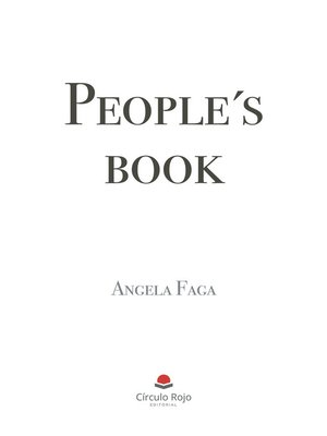 cover image of People´s book